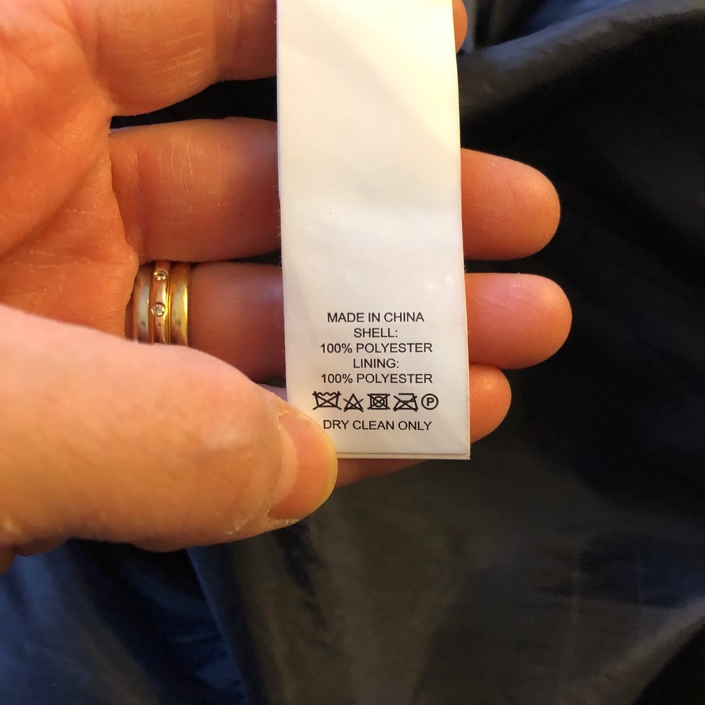 Kate Spade Navy Embroidered Tulle Pltd Midi Skirt - Picture 9 of 9
